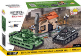 Battle of Arras (1940) Matilda II vs Panzer 38(t) - COBI 2284 - 1015 Bricks Tank Cobi 