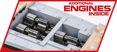 Battleship Bismarck Executive Edition - COBI 4840 - 2933 Bricks - BRICKTANKS