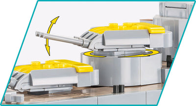 Battleship Gneisenau - COBI 4835 - 2417 Bricks - BRICKTANKS