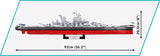 Battleship Missouri - COBI 4837 - 2640 Bricks - BRICKTANKS