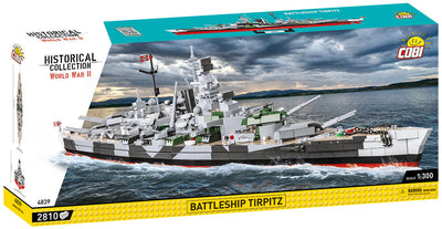 Battleship Tirpitz - COBI 4839 - 2910 Bricks - BRICKTANKS