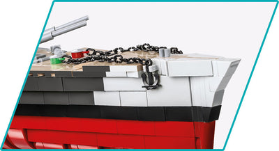 Battleship Tirpitz - COBI 4839 - 2910 Bricks - BRICKTANKS