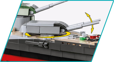Battleship Tirpitz - COBI 4839 - 2910 Bricks - BRICKTANKS