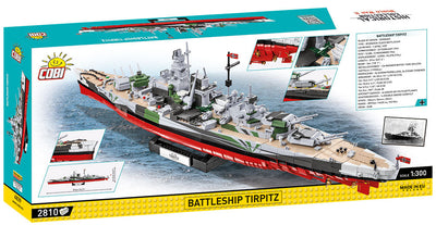 Battleship Tirpitz - COBI 4839 - 2910 Bricks - BRICKTANKS