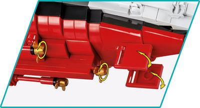 Battleship Tirpitz - COBI 4839 - 2910 Bricks - BRICKTANKS