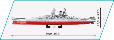 Battleship Yamato - COBI 4833 - 2665 Bricks - BRICKTANKS