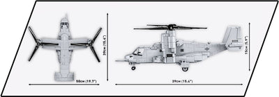 Bell Boeing V-22 Osprey - COBI 5836 - 1086 bricks Planes Cobi 