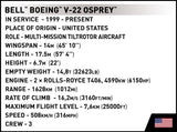 Bell Boeing V-22 Osprey - COBI 5836 - 1086 bricks Planes Cobi 