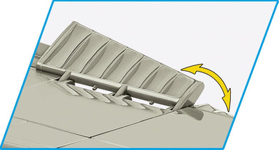 Bell P-39D Airacobra plane brick model - COBI 5746- 361 brick Planes Cobi 