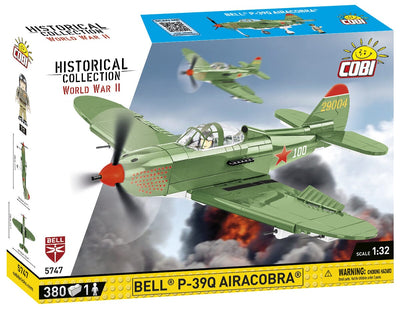 Bell P-39Q Airacobra plane brick model - COBI 5747- 380 brick Planes Cobi 