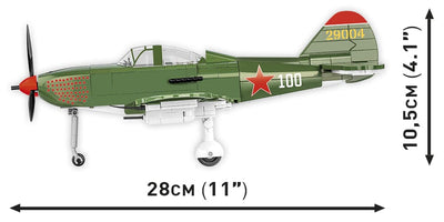 Bell P-39Q Airacobra plane brick model - COBI 5747- 380 brick Planes Cobi 