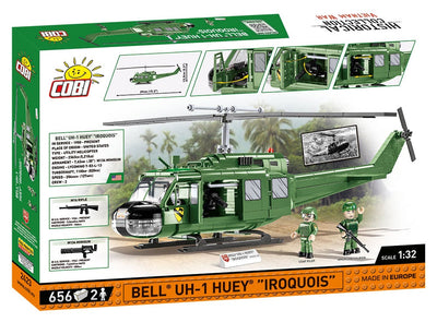 Bell UH-1 Huey - COBI 2423 - 656 Bricks - BRICKTANKS