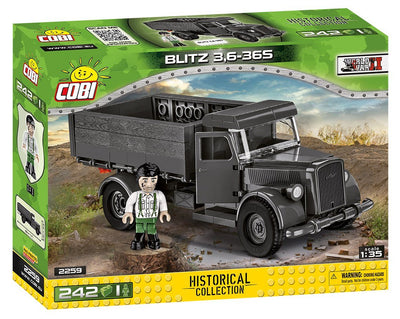 Blitz 3,6-36S - COBI 2259 - 250 Bricks - BRICKTANKS