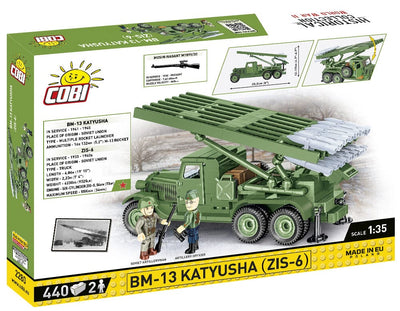 BM-13 Katyusha rocket launcher - COBI 2280 - 450 Bricks - BRICKTANKS