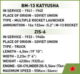 BM-13 Katyusha rocket launcher - COBI 2280 - 450 Bricks - BRICKTANKS