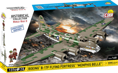 Boeing B17 "Flying Fortress" "Memphis Belle" - COBI 5749 - 1376 brick aircraft Planes Cobi 
