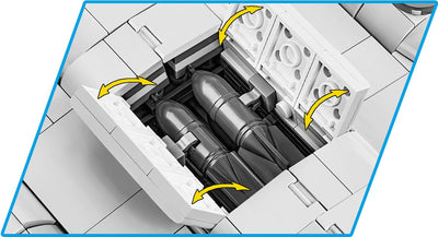 Boeing B17G "Flying Fortress" - COBI 5750- 1210 brick aircraft Planes Cobi 