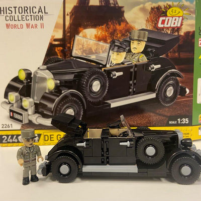 Charles De Galle's 1936 Horch 830 - COBI 2261 - 244 bricks - BRICKTANKS