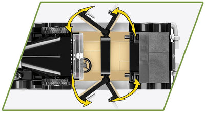 Charles De Galle's 1936 Horch 830 - COBI 2261 - 244 bricks - BRICKTANKS