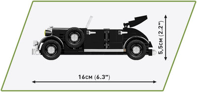Charles De Galle's 1936 Horch 830 - COBI 2261 - 244 bricks - BRICKTANKS