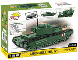 Churchill Mk.IV - COBI 2717 - 315 Bricks - BRICKTANKS