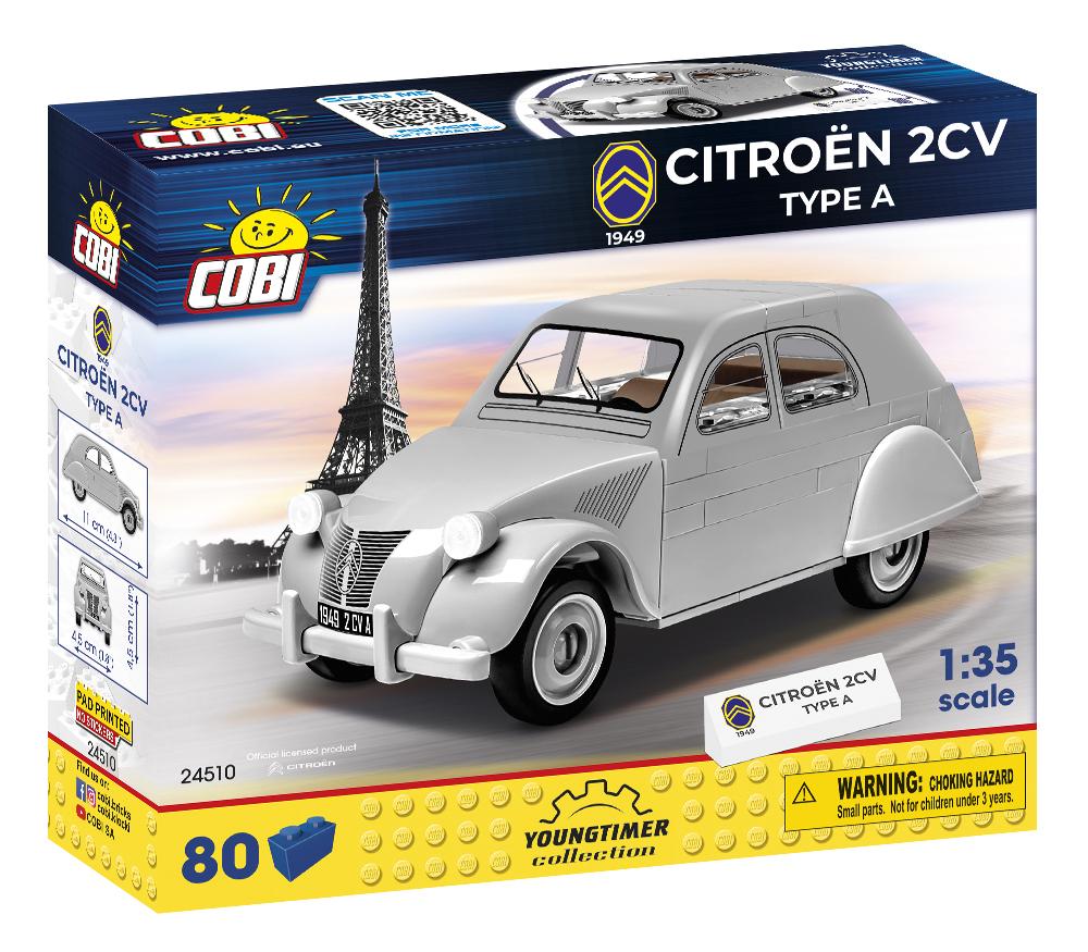 CITROEN 2CV TYPE A 1949 COBI 24510 80 Bricks BRICKTANKS