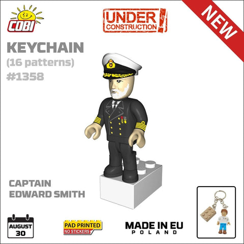 COBI Keychain - Captain E.Smith - COBI-1358 Other Military Cobi 
