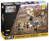 Company of Heroes 3 - 4 Figures + accessories - COBI 3041 - 60 Bricks - BRICKTANKS