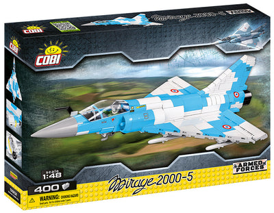 Dassault Mirage 2000 - COBI 5801 - 400 brick fighter aircraft - BRICKTANKS