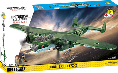 Dornier D0-17Z-2 brick plane model- COBI 5754- 1360 brick aircraft Planes Cobi 