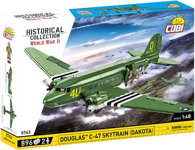 Douglas C-47 Skytrain (Dakota) - COBI 5743- 892 bricks Planes Cobi 