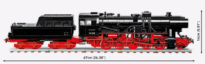 DRB Class 52 Steam Locomotive with coal wagon - COBI 6282 - 2505 brick train Toys & Games Cobi 