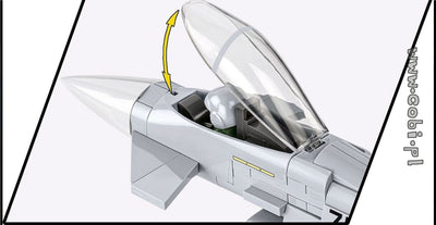 Eurofighter Typhoon (Austria) brick plane model - COBI 5850 - 635 bricks Planes Cobi 