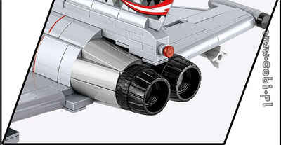 Eurofighter Typhoon (Austria) brick plane model - COBI 5850 - 635 bricks Planes Cobi 