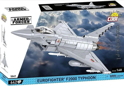 Eurofighter Typhoon (Italy) brick plane model - COBI 5849 - 640 bricks Planes Cobi 