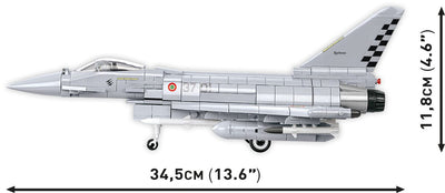 Eurofighter Typhoon (Italy) brick plane model - COBI 5849 - 640 bricks Planes Cobi 