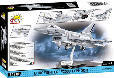 Eurofighter Typhoon (Italy) brick plane model - COBI 5849 - 640 bricks Planes Cobi 