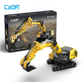 Excavator - CaDA C65003W - 467 Bricks - BRICKTANKS