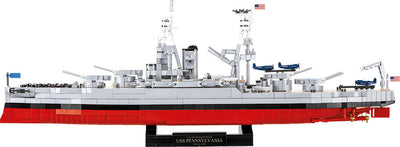 Executive Edition - 2 in 1 Pennsylvania-Class Battleship - COBI 4842 - 2100 Bricks - BRICKTANKS