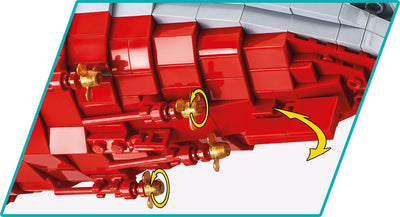 Executive Edition Battleship Yamato - COBI 4832 - 2684 Bricks - BRICKTANKS