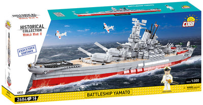 Executive Edition Battleship Yamato - COBI 4832 - 2684 Bricks - BRICKTANKS