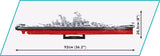 Executive Edition Iowa-Class Battleship - COBI 4836 - 2685 Bricks - BRICKTANKS
