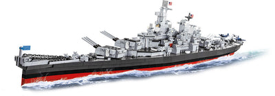 Executive Edition Iowa-Class Battleship - COBI 4836 - 2685 Bricks - BRICKTANKS