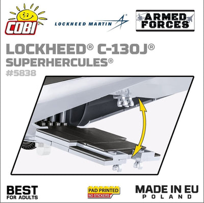 Executive Edition Lockheed C-130J-SOF Super Hercules - COBI 5838 - 692 bricks Planes Cobi 