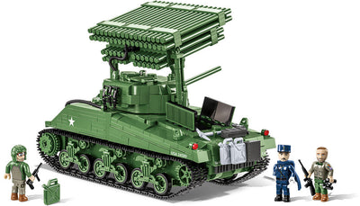 EXECUTIVE EDITION - M4A3 Sherman with T34 Calliope - COBI 2569 - 1165 Bricks - BRICKTANKS