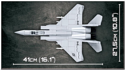 F-15 Eagle - COBI 5803- 590 brick fighter jet - BRICKTANKS