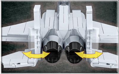 F-15 Eagle - COBI 5803- 590 brick fighter jet - BRICKTANKS