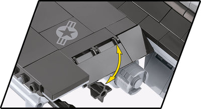 F-16D Fighting Falcon - COBI 5815 - 410 Bricks - BRICKTANKS