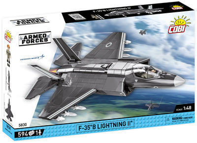 F-35B Lightning II (RAF) 550 - COBI 5830 - 570 Bricks - BRICKTANKS
