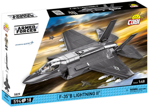 F-35B Lightning II (USAF) 550 - COBI 5829 - 570 Bricks - BRICKTANKS